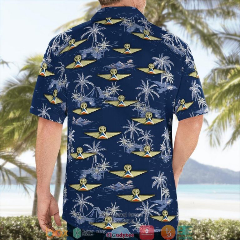 Delta Airlines Senior Check Pilot Wing Badge Hawaiian Shirt - HomeFavo