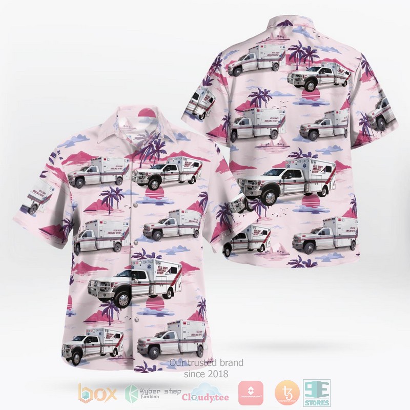 Delta County Ambulance District Hawaiian Shirt