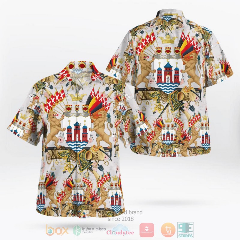 Denmark Copenhagen Hawaiian Shirt