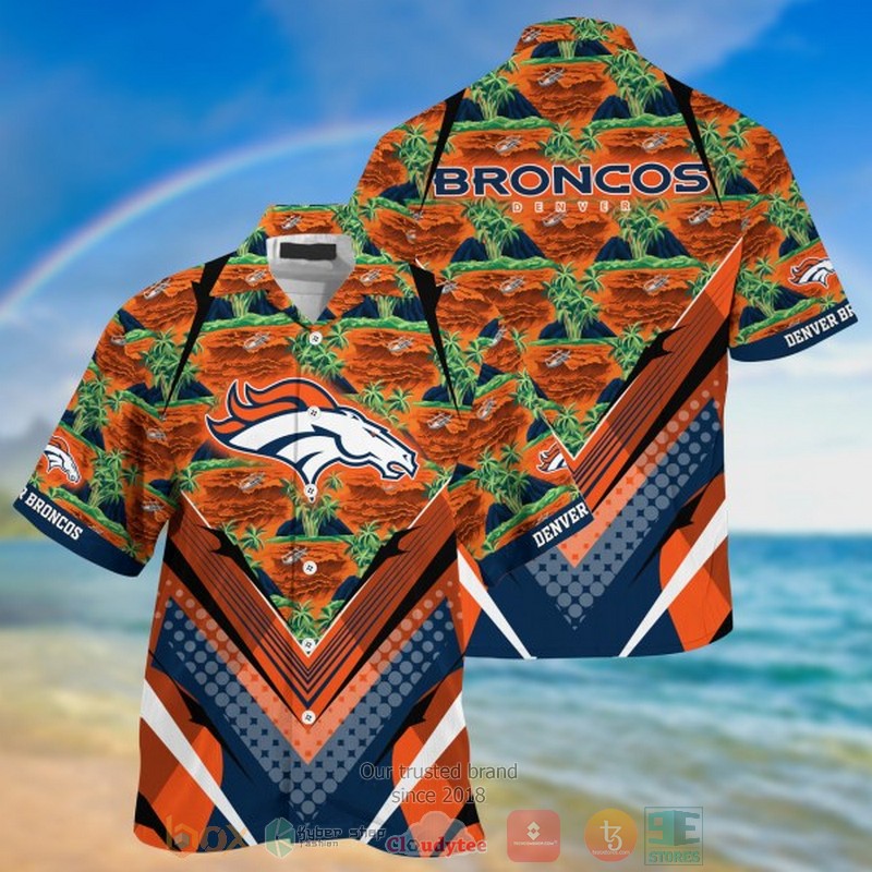 Denver Broncos Nfl Island Hawaiian Shirt