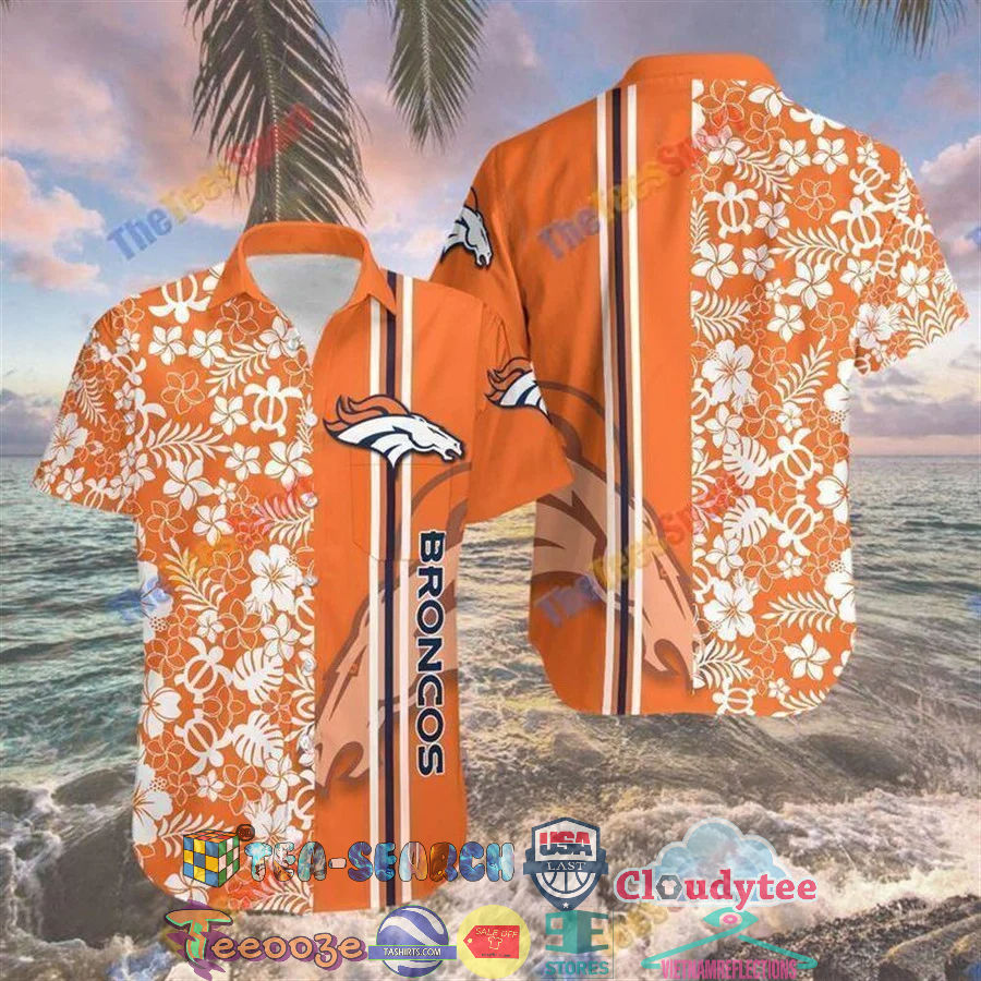 Denver Broncos Nfl Tropical Ver 1 Hawaiian Shirt