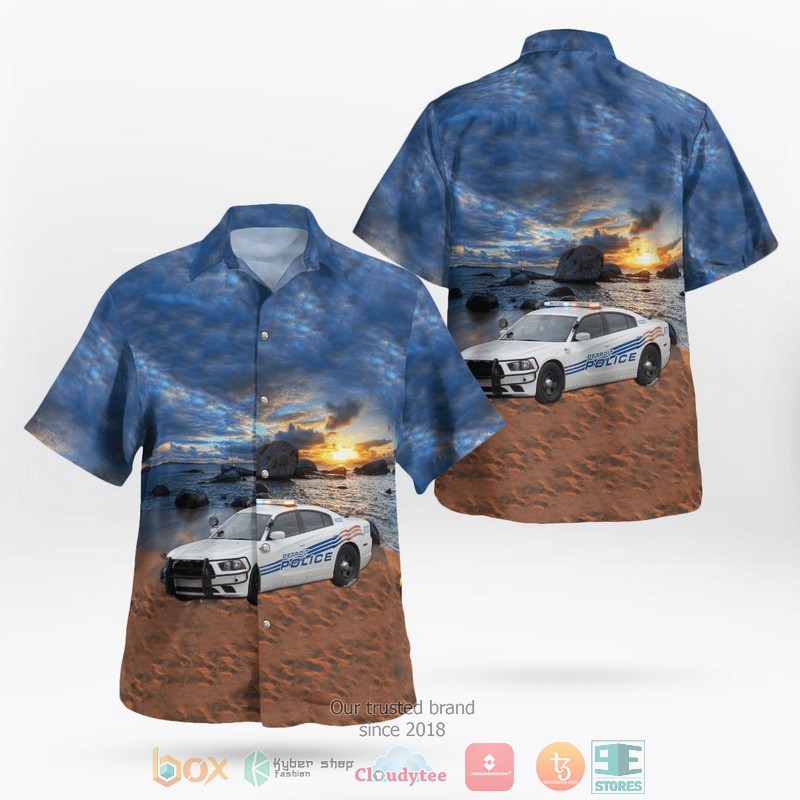 Detroit Police Department Detroit Michigan Hawaiian Shirt