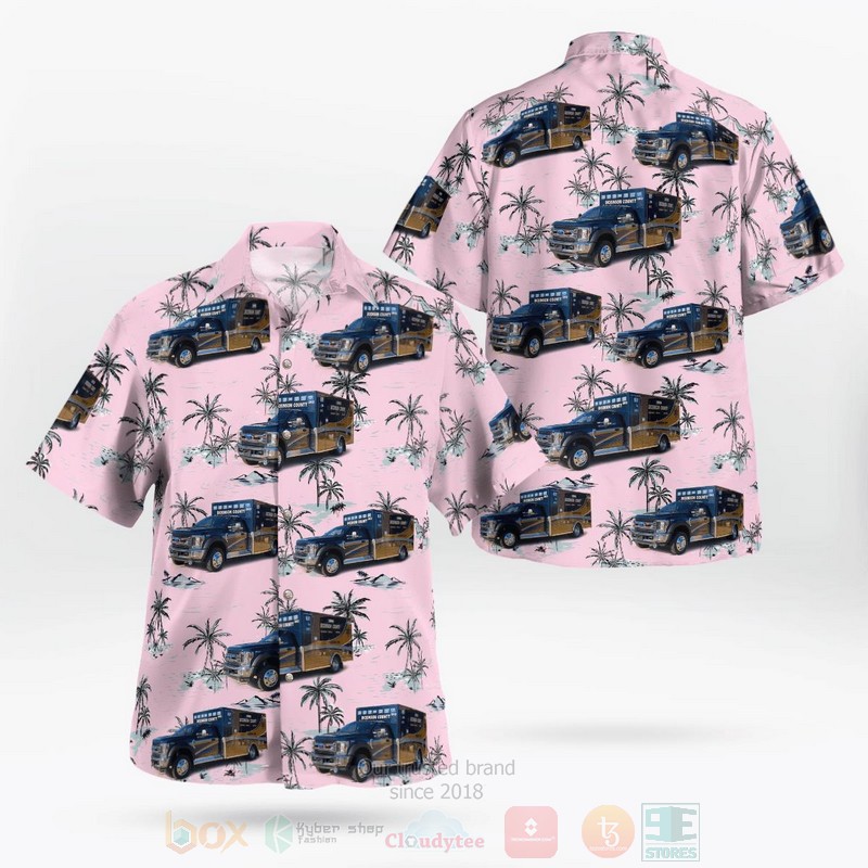 Dickinson County Ems Hawaiian Shirt