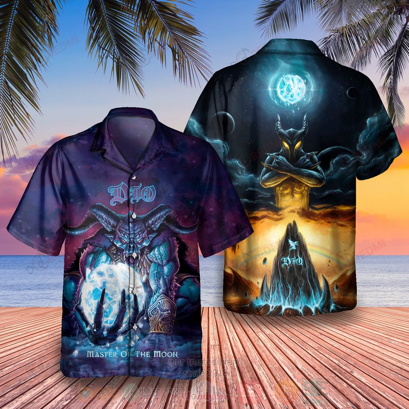 Dio Master Of The Moon Album Hawaiian Shirt - HomeFavo