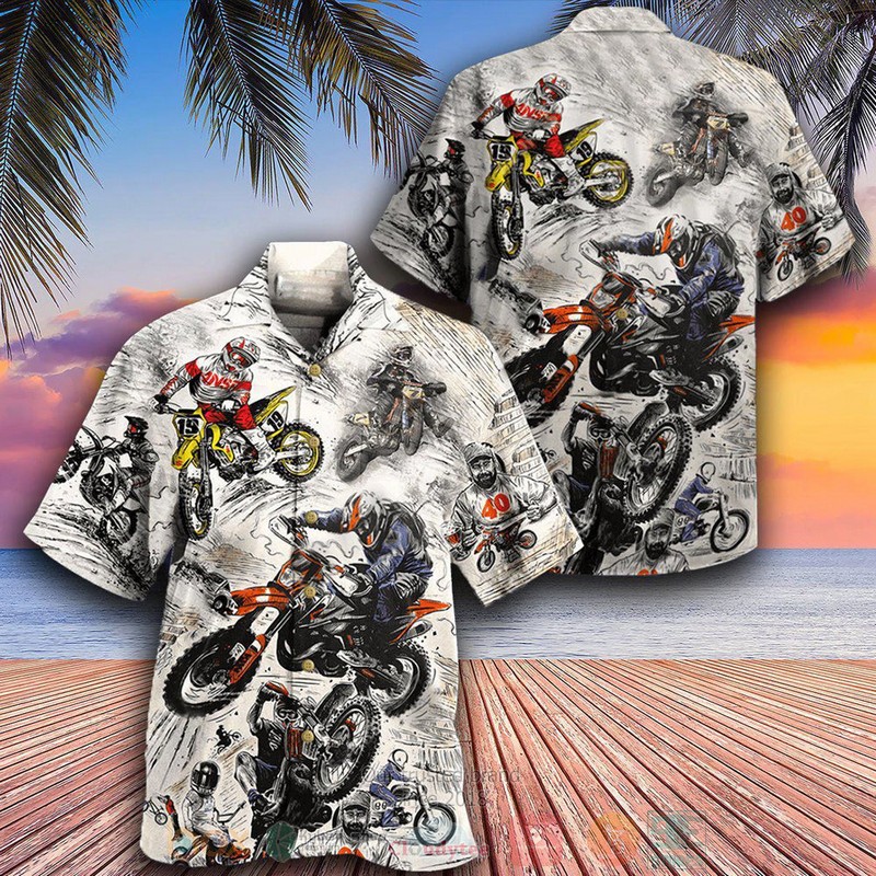 Dirt Biker Hawaiian Shirt