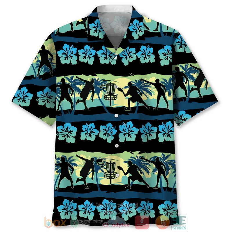 Disc Golf Nature Beach Hawaiian Shirt