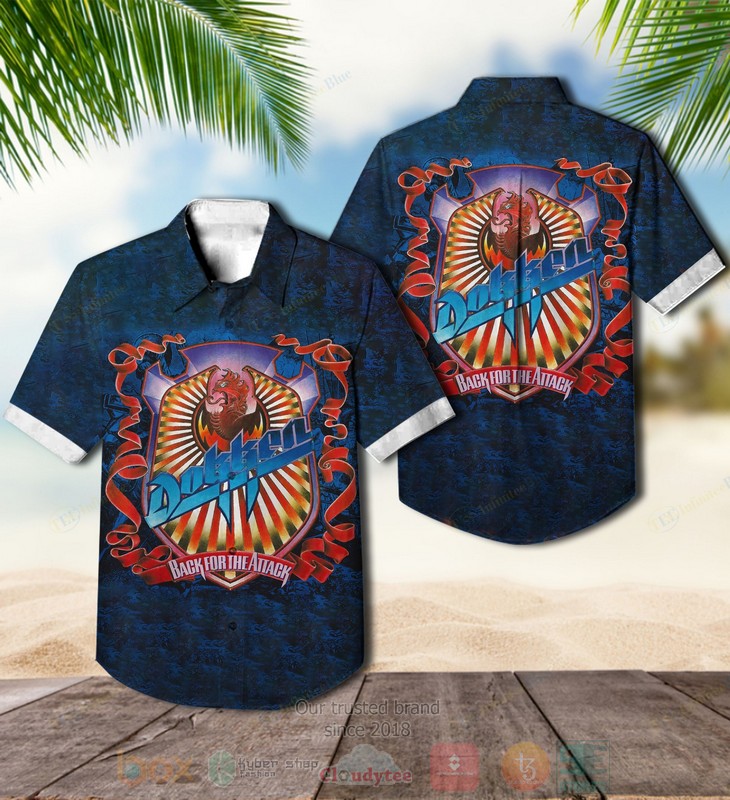 Dokken Band Back For The Attack Hawaiian Shirt