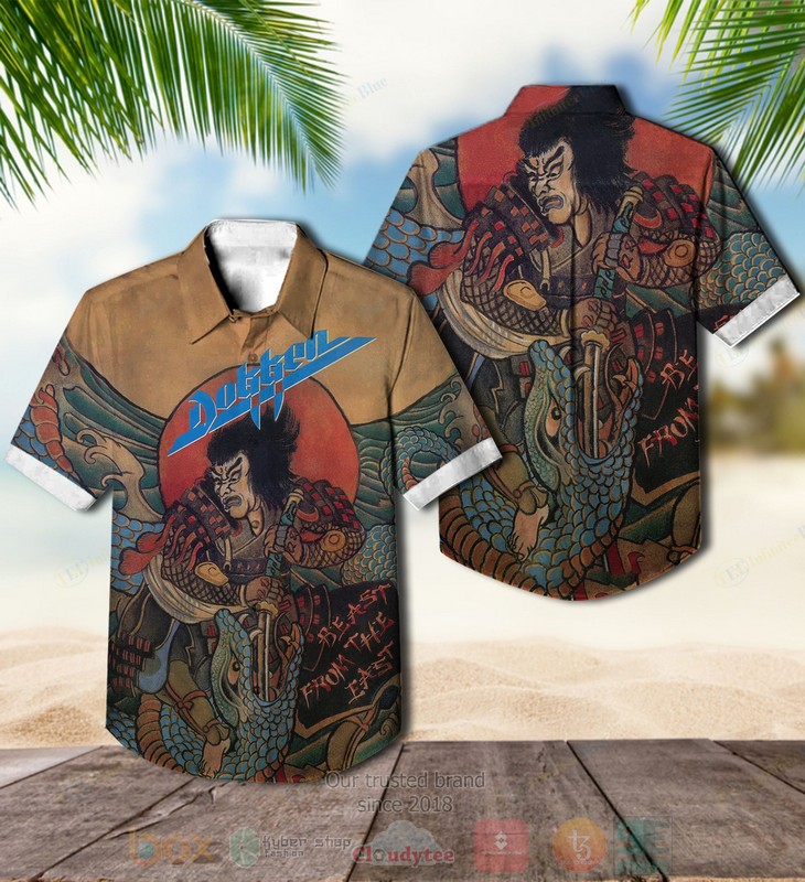 Dokken Band Beast From The East Hawaiian Shirt