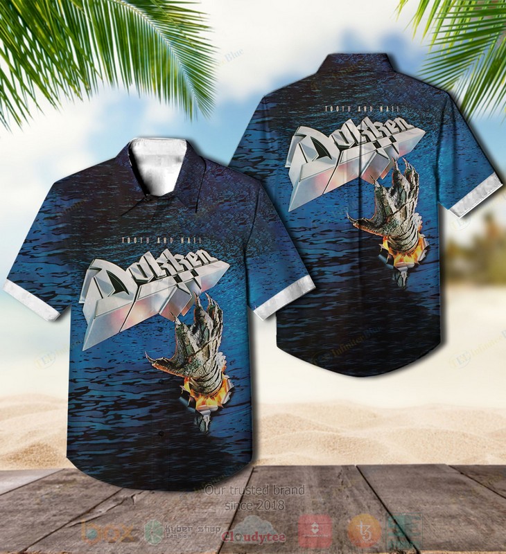 Dokken Band Tooth And Nail Hawaiian Shirt