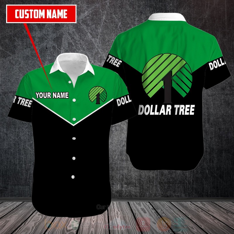 Dollar Tree Custom Name Hawaiian Shirt