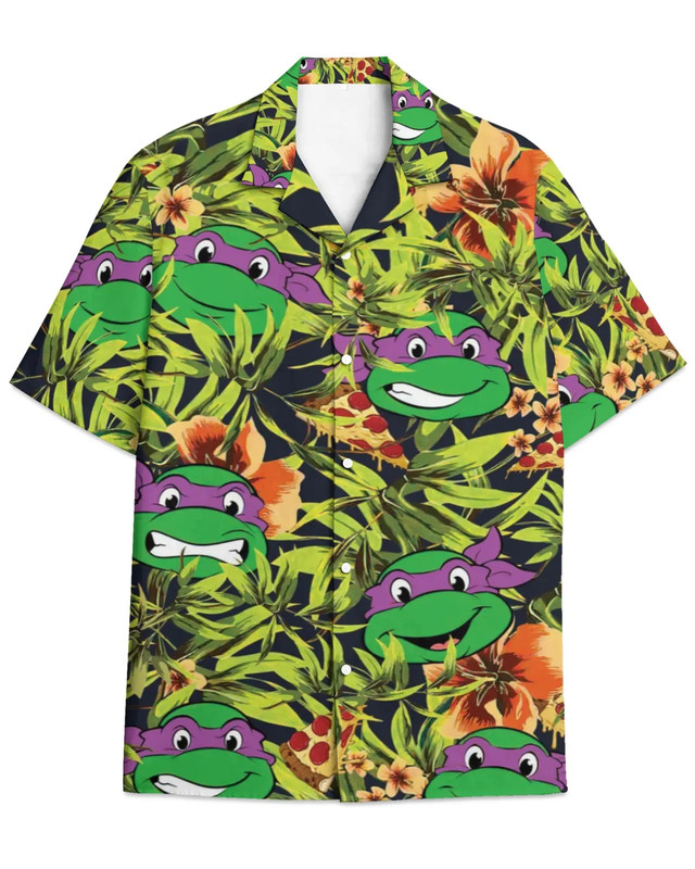 Donatello Teenage Mutant Ninja Turtles Hawaiian Shirt