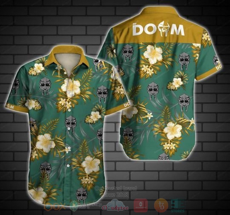 Doom Short Sleeve Hawaiian Shirt