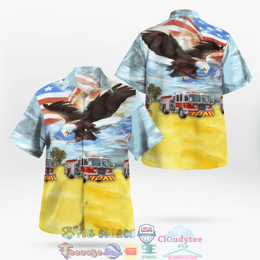 Dothan Fire Department Independence Day Hawaiian Shirt