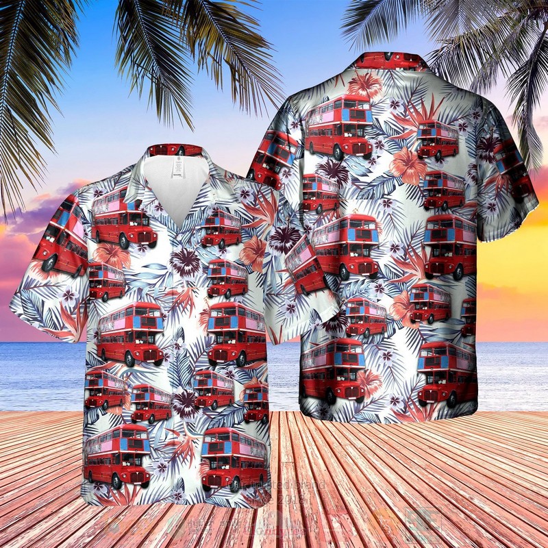 Double Decker Bus Routemasters Shirt Hawaiian Shirt