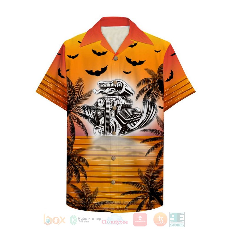 Drag Racing Custom Kulture Hot Rod Hawaiian Shirt