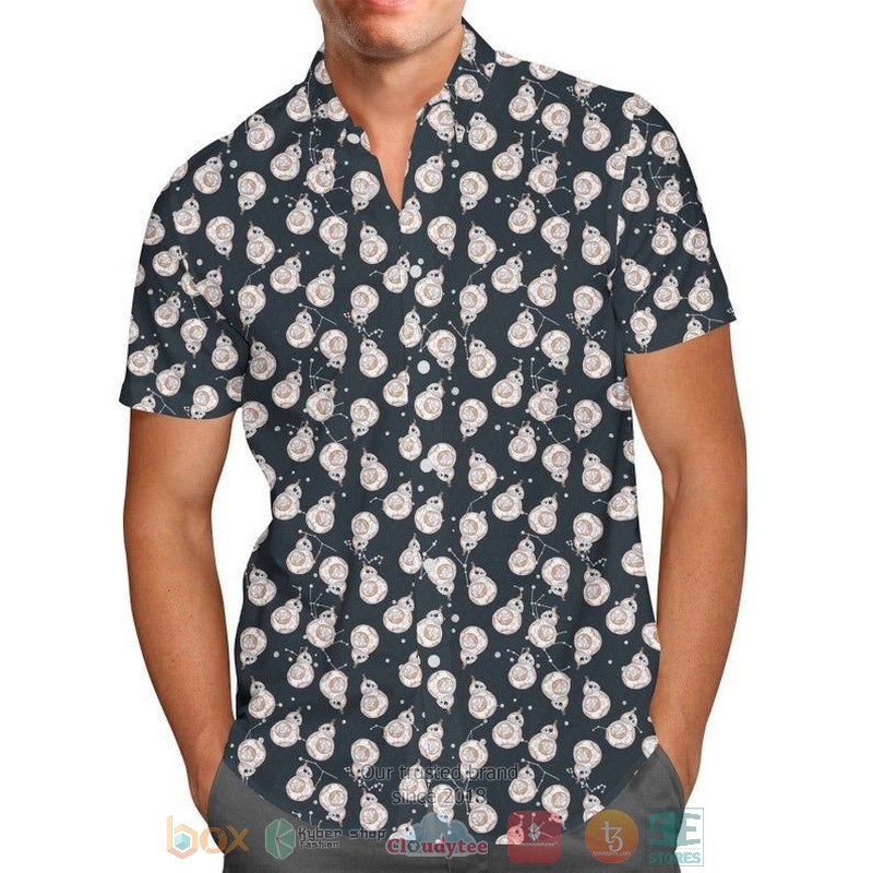 Droid In Space Star Wars Hawaiian Shirt