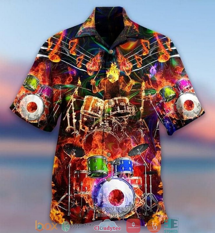 Drumer Short Sleeve Hawaiian Shirt