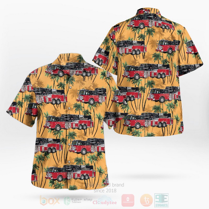 Duluth Fire Department Duluth Minnesota Hawaiian Shirt