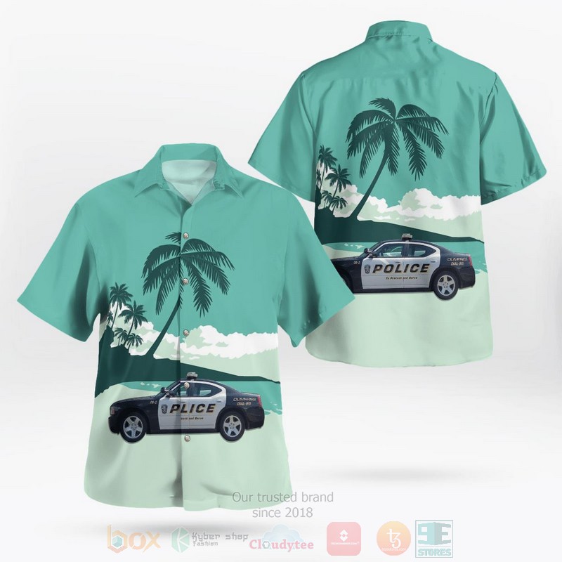 Dumfries Police Department Hawaiian Shirt