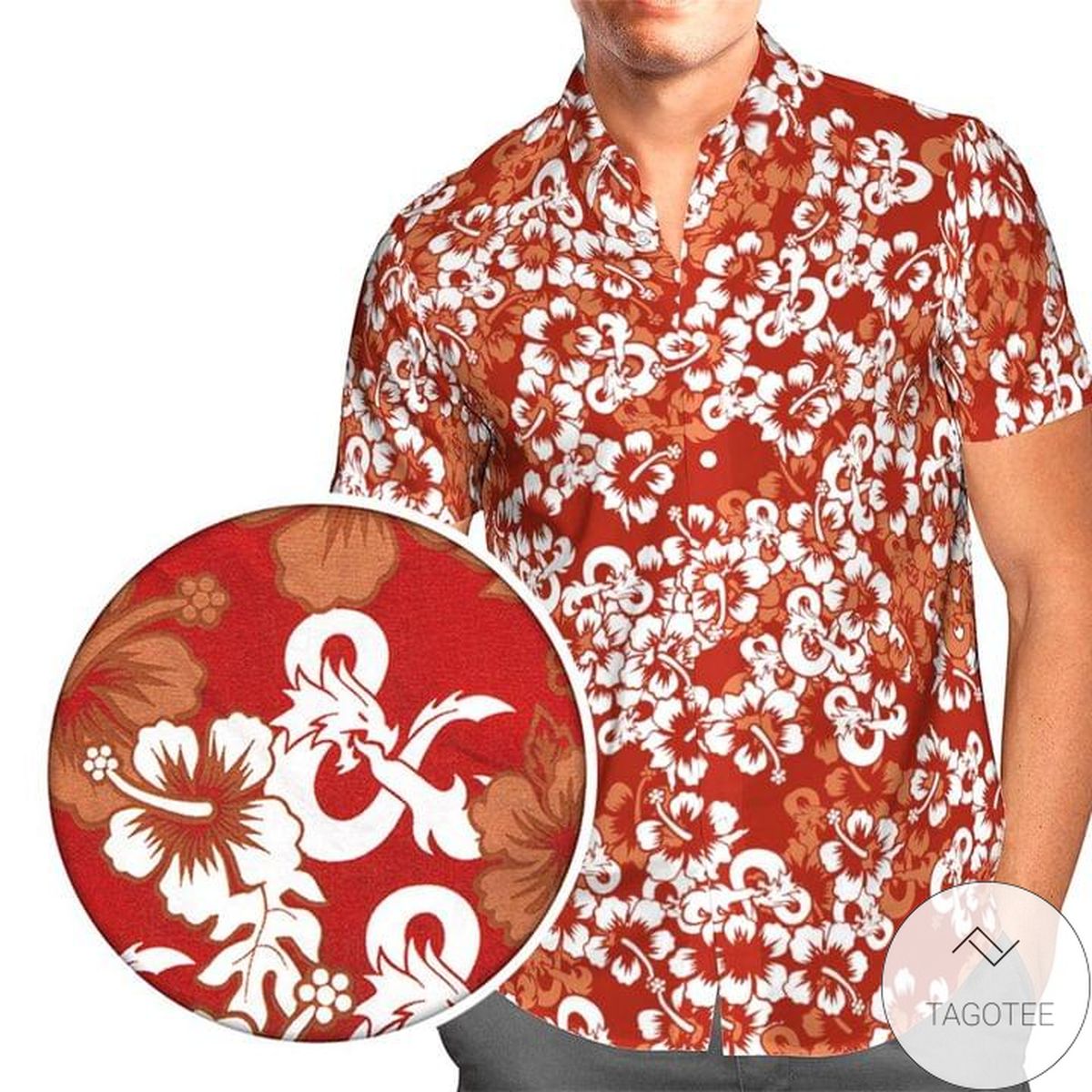 Dungeons Dragons Dd Aloha Hawaiian Shirt