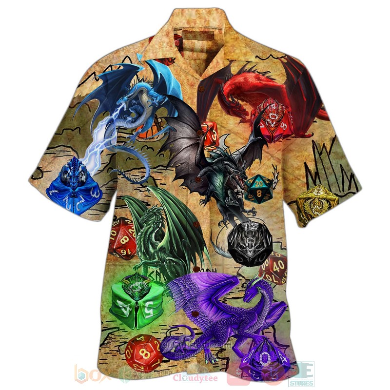 Dungeons Dragons World Hawaiian Shirt