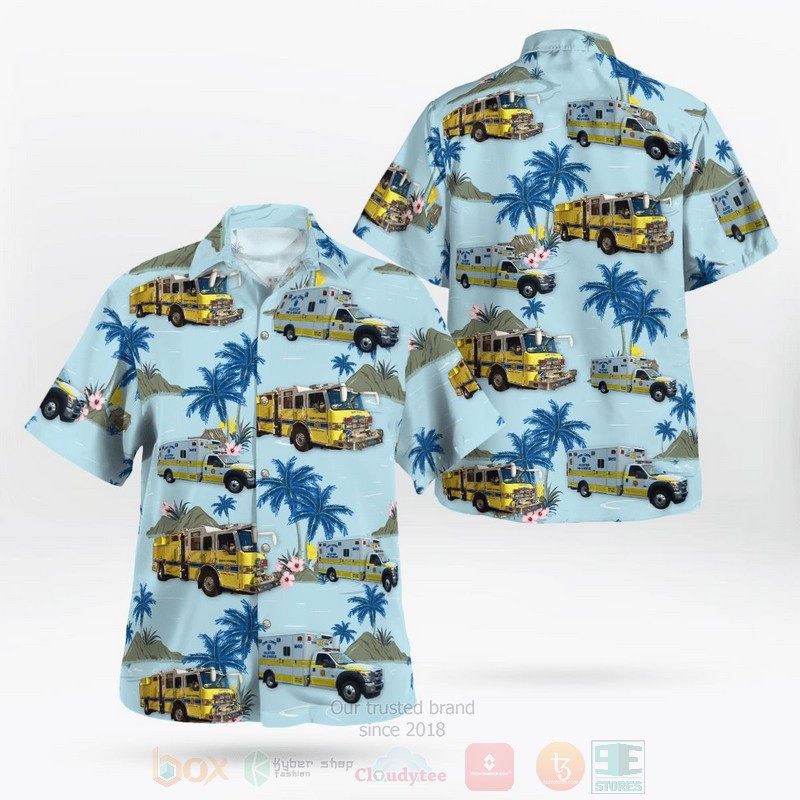 Dunn Loring Volunteer Fire And Rescue Department Dunn Loring Virginia Hawaiian Shirt