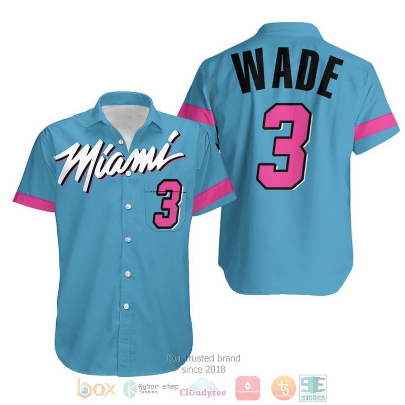 Dwyane Wade 3 Miami Heat 202Hawaiian Shirt