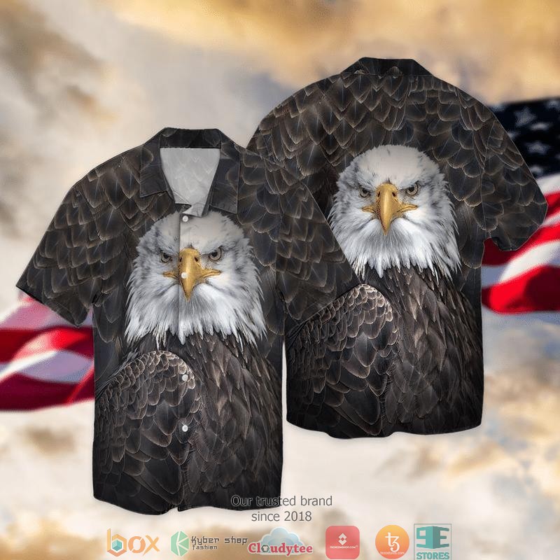 Eagle Gift Short Sleeve Hawaiian Shirt