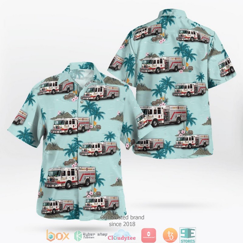 Eagle Rock Volunteer Fire And Rescue Hawaiian Shirt