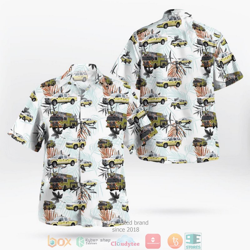 East Brandywine Fire Company Hawaiian Shirt