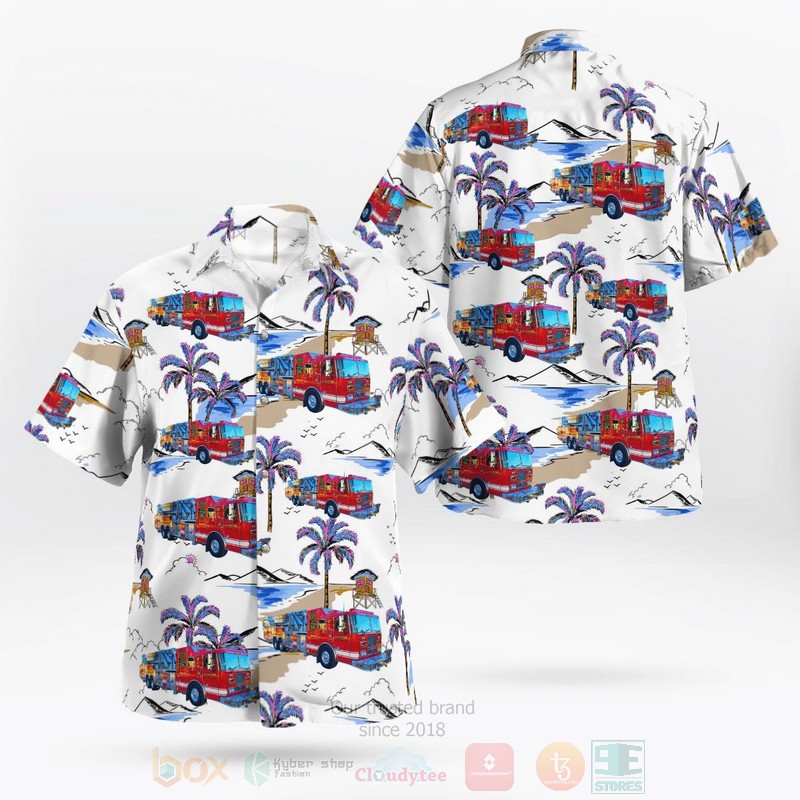 East Grand Forks Fire Department East Grand Forks Minnesota Hawaiian Shirt