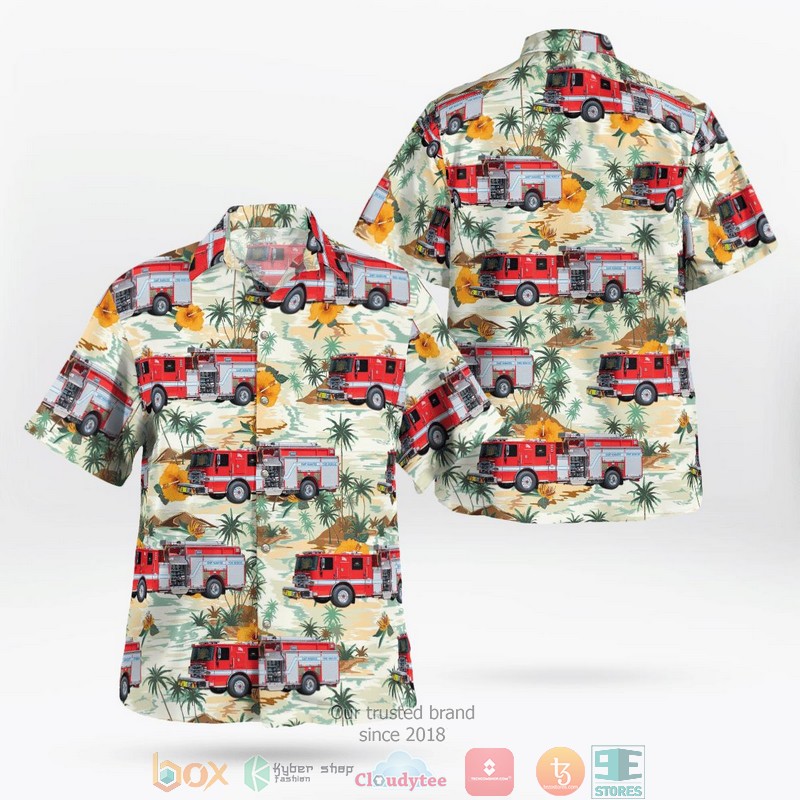 East Manatee Fire Rescue District Hawaiian Shirt