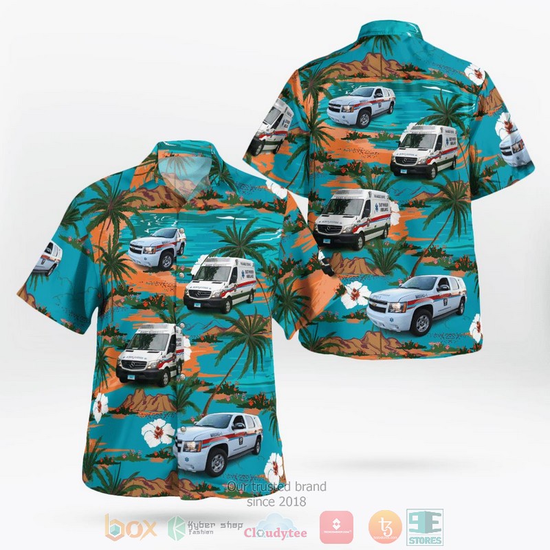 East Windsor Ambulance East Windsor Connecticut Hawaiian Shirt