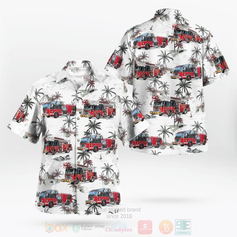 Eden Prairie Fire Department Eden Prairie Minnesota Hawaiian Shirt