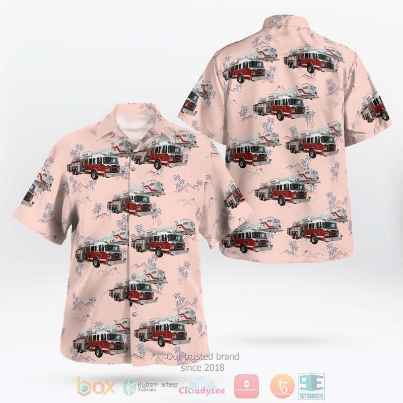 Edgewood Kentucky Edgewood Fire Ems Hawaiian Shirt