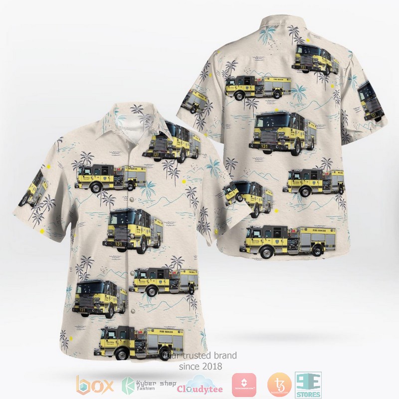 Efland Volunteer Fire Department Hawaiian Shirt