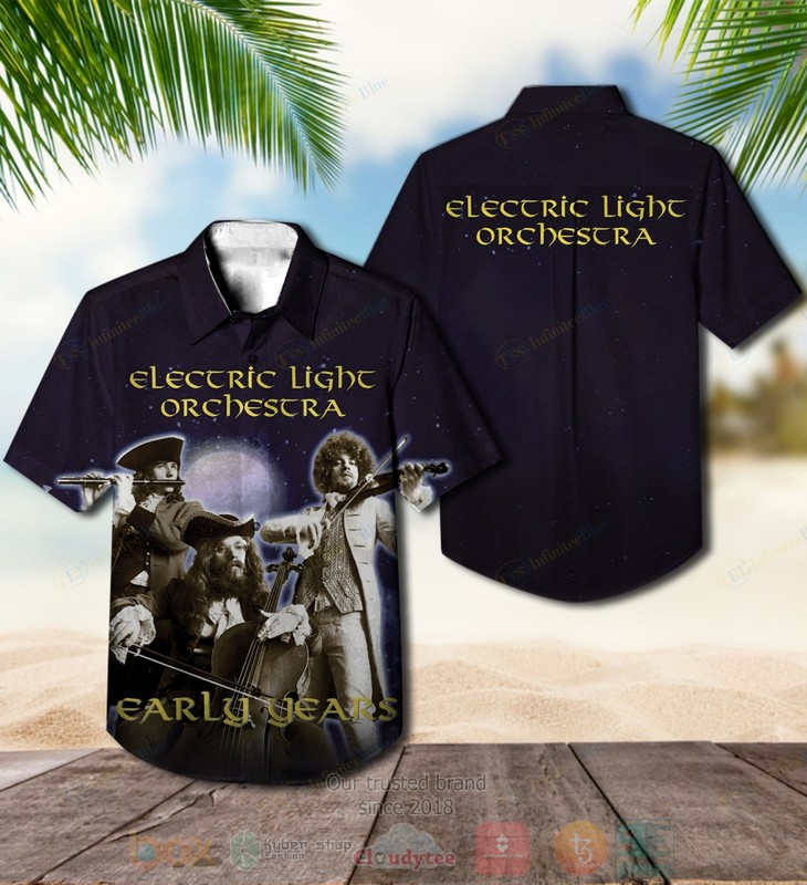 Electric Light Orchestra Band Early Years Hawaiian Shirt