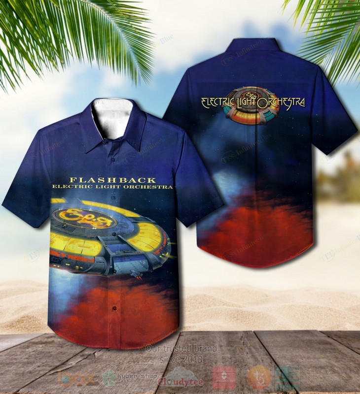 Electric Light Orchestra Band Flashback Hawaiian Shirt