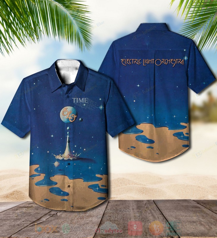 Electric Light Orchestra Band Time Hawaiian Shirt