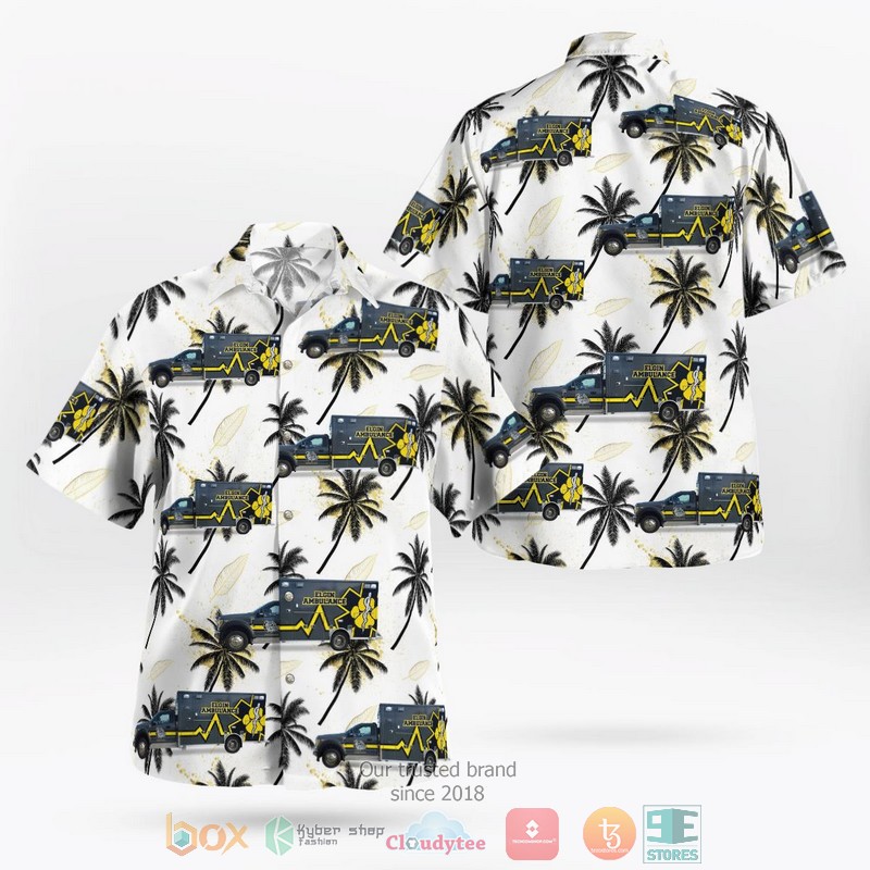 Elgin Minnesota Elgin Ambulance Service Hawaiian Shirt