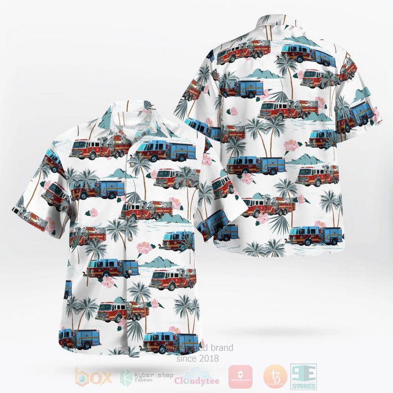 Elizabethtown Fire Department Hawaiian Shirt