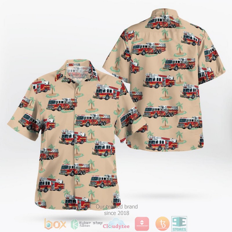 Elizabethtown Fire Department Kentucky Hawaiian Shirt