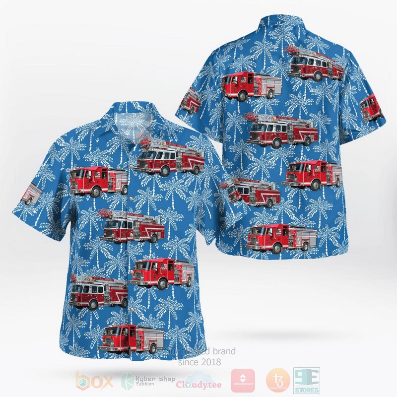 Elizabethtown Hardin County Kentucky Central Hardin County Fire Department Hawaiian Shirt