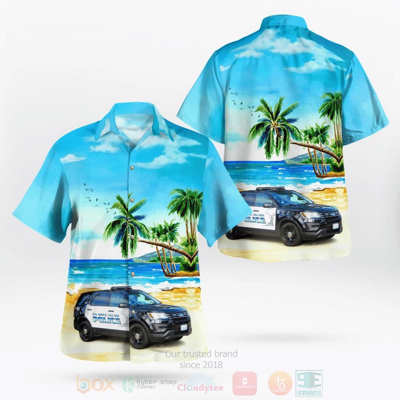 Elk Grove Police Department Hawaiian Shirt