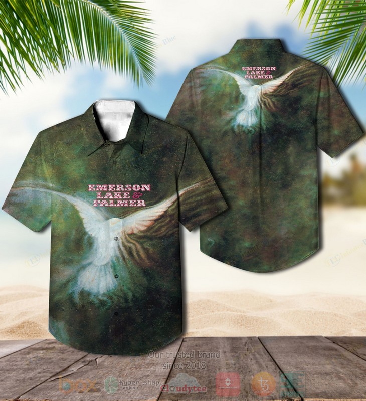 Emerson Lake Palmer Band Take A Pebble Hawaiian Shirt