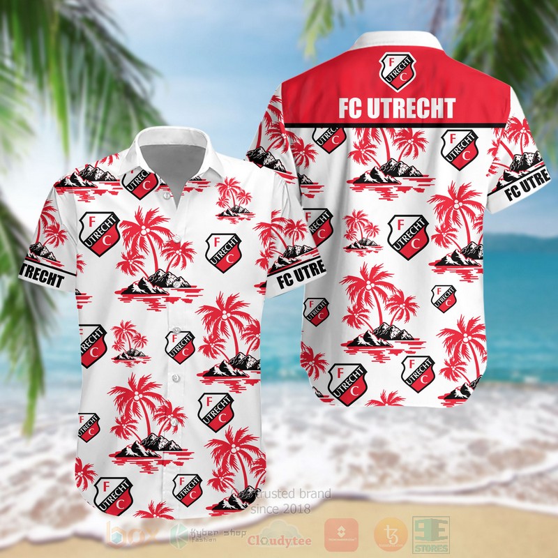 Eredivisie Fc Utrecht Hawaiian Shirt