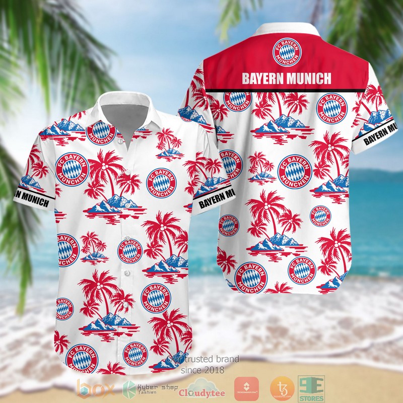 Fc Bayern Munich Hawaiian Shirt