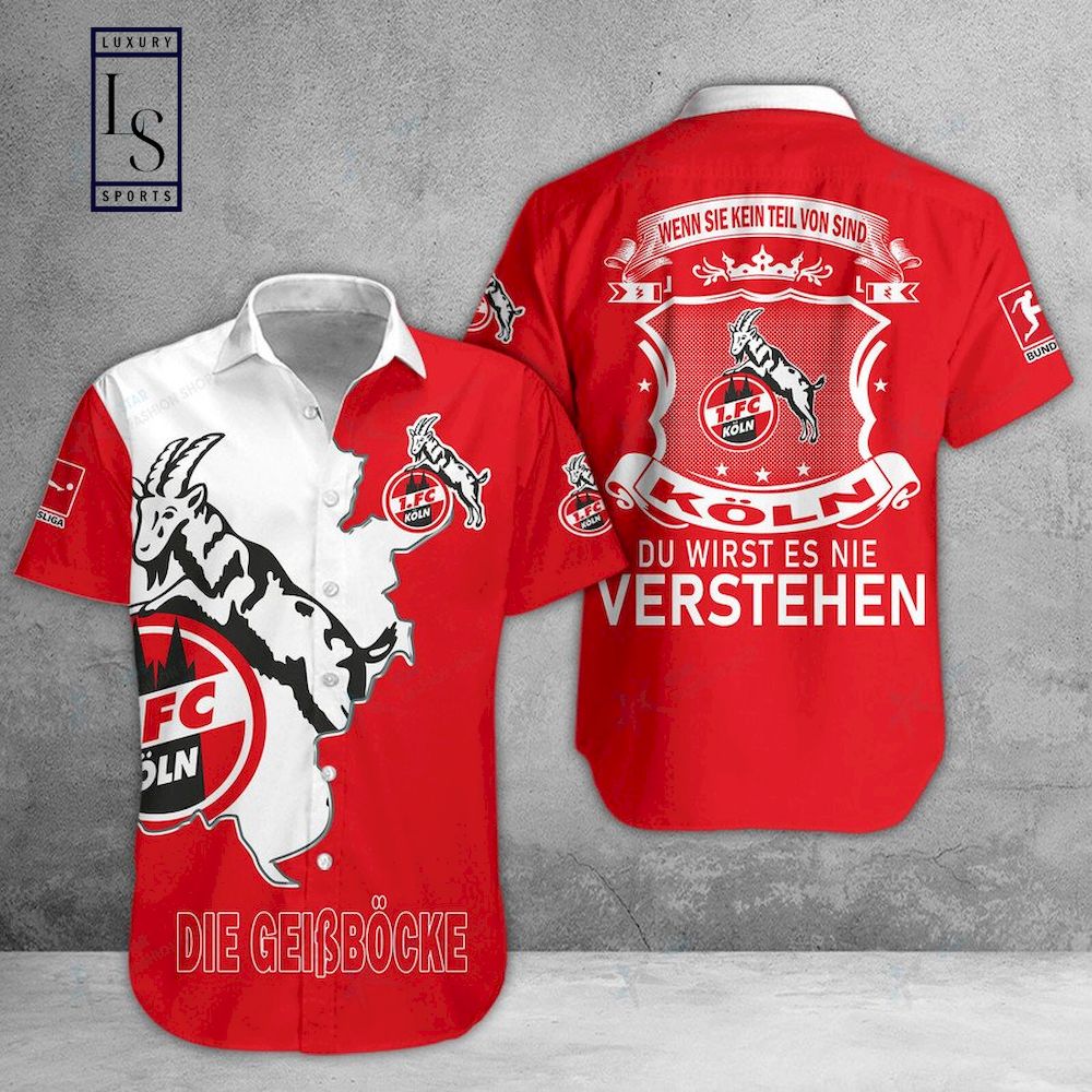 FC Koln Die Geibbocke Hawaiian Shirt