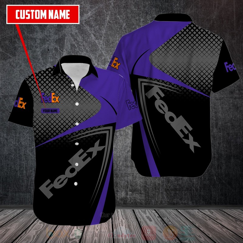 Fedex Custom Name Hawaiian Shirt