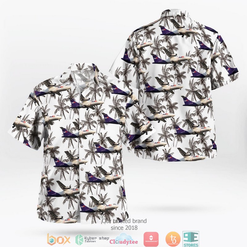 Fedex Feeder Atr 42 300F Hawaiian Shirt